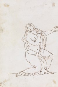 Lucretia ou Tarquinia esfaqueando-se